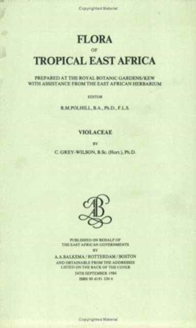 Flora of Tropical East Africa - Violaceae (1986)
