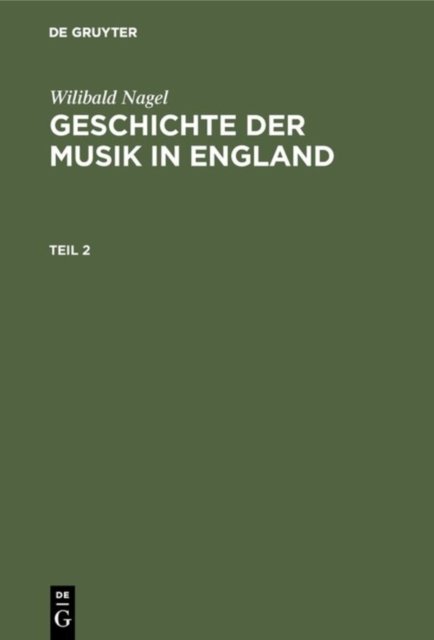 Geschichte der Musik in England. Teil 2