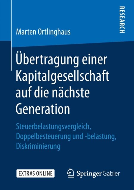 Ubertragung einer Kapitalgesellschaft auf die nachste Generation
