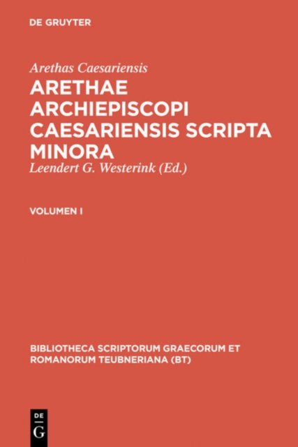 Arethas Caesariensis, ; Westerink, Leendert G.