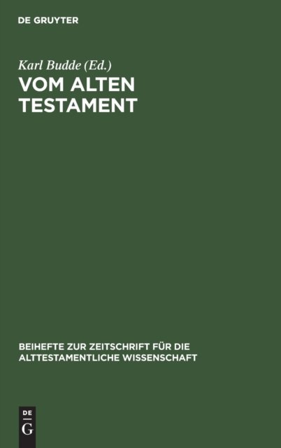 Vom Alten Testament