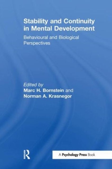 Stability and Continuity in Mental Development