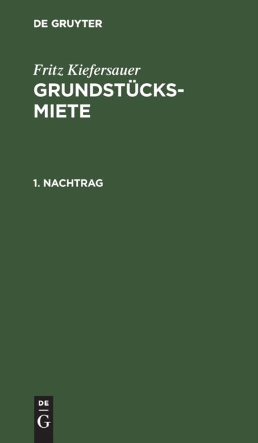 Nachtrag 1.