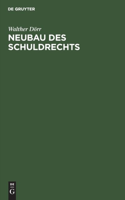 Neubau Des Schuldrechts