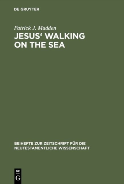 Jesus'' Walking on the Sea
