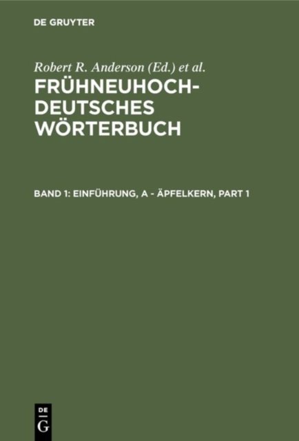 Einfuhrung, a - apfelkern