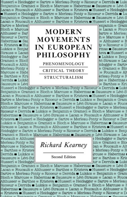 Modern Movements in European Philosophy