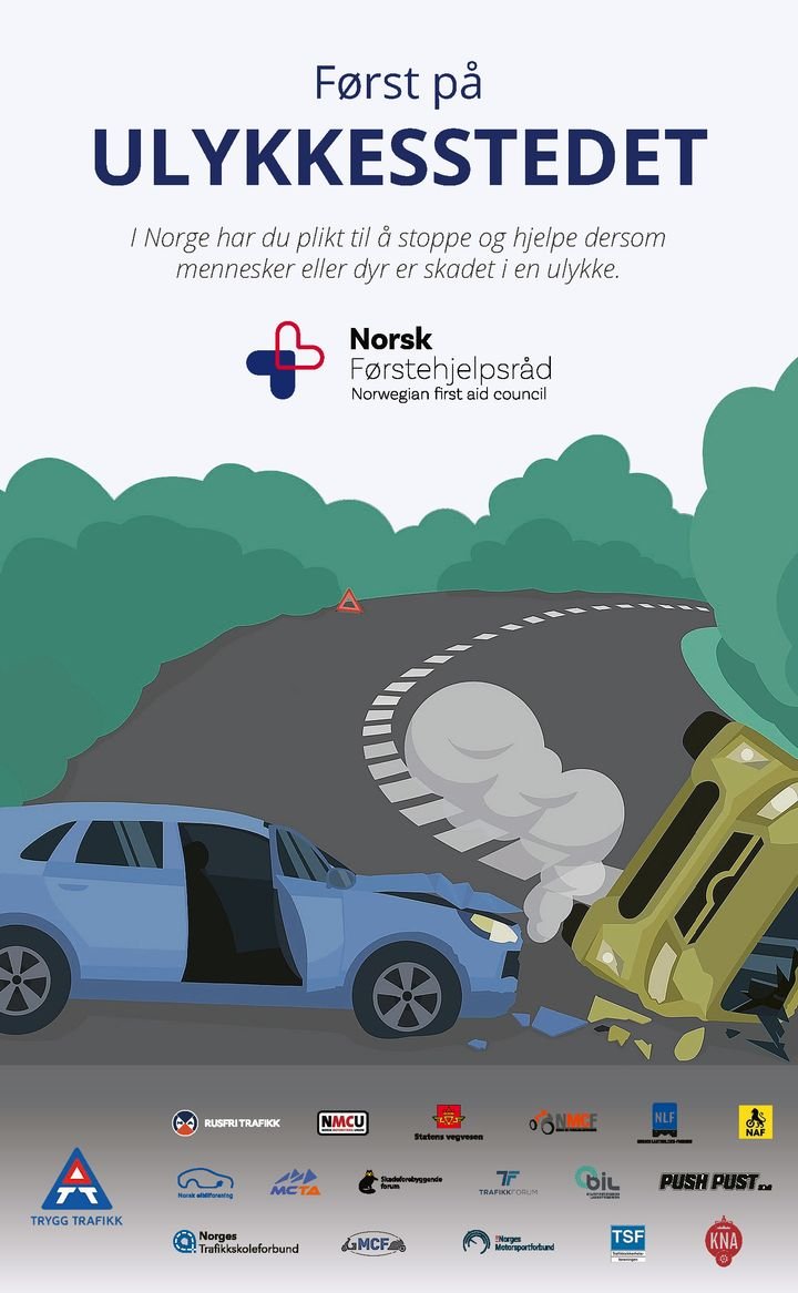 Først på ulykkesstedet - tiltakskort