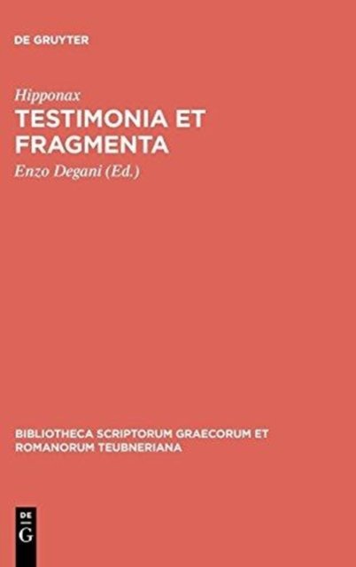 Testimonia Et Fragmenta