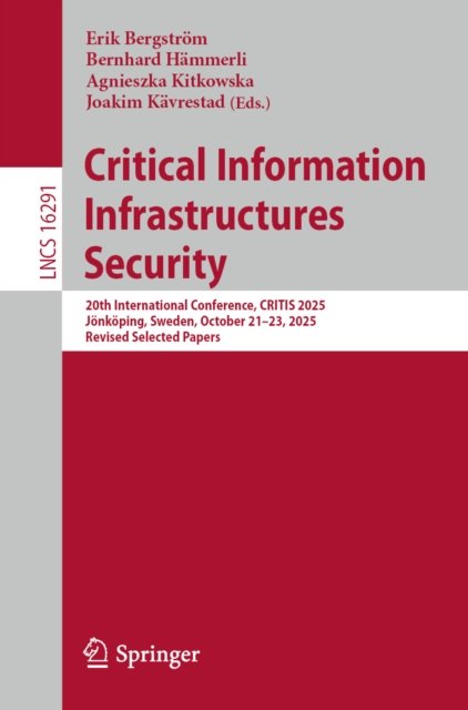 Critical Information Infrastructures Security