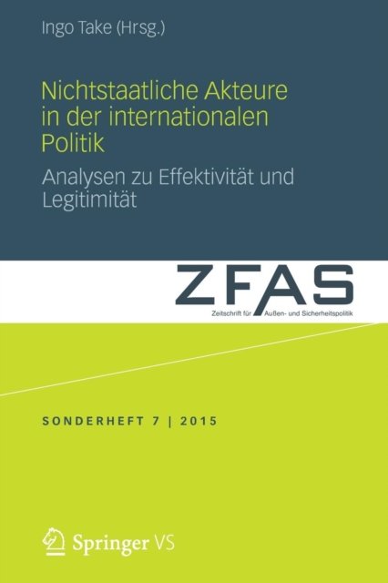 Nichtstaatliche Akteure in der internationalen Politik