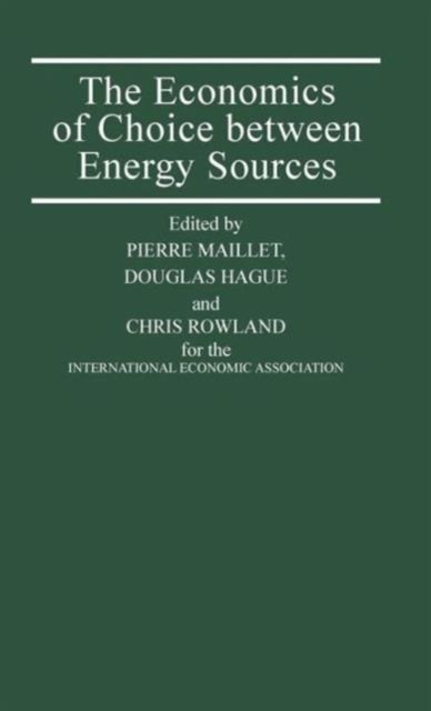 The Economics of Choice between Energy Sources