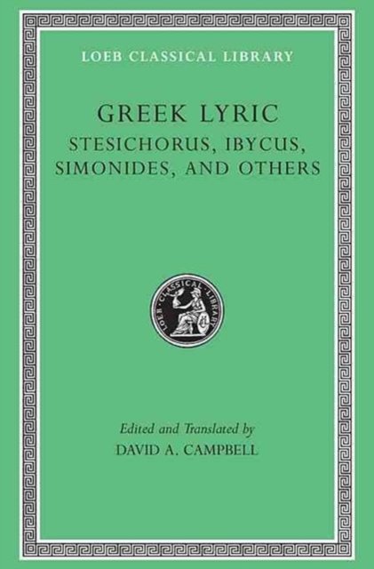 Greek Lyric, Volume III