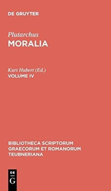 Moralia, Vol. IV CB