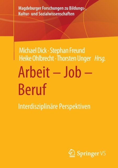 Arbeit – Job – Beruf