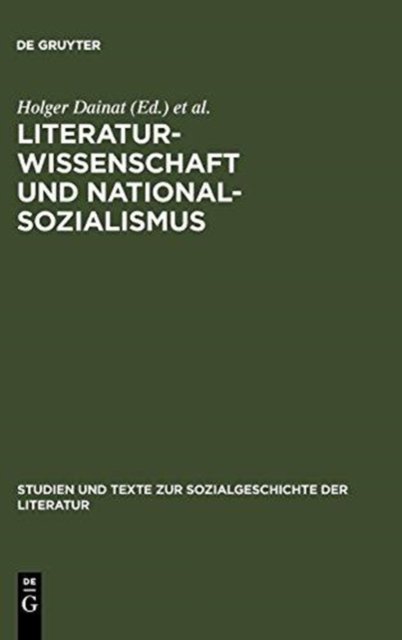 Literaturwissenschaft und Nationalsozialismus