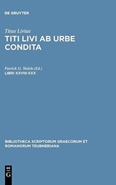 Libri XXVIII-XXX