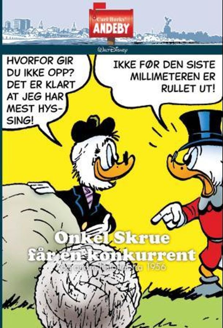 Onkel Skrue får en konkurrent - og andre historier fra 1956