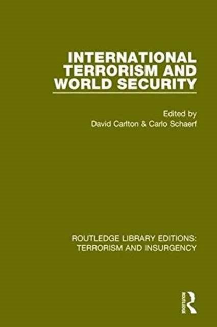 International Terrorism and World Security