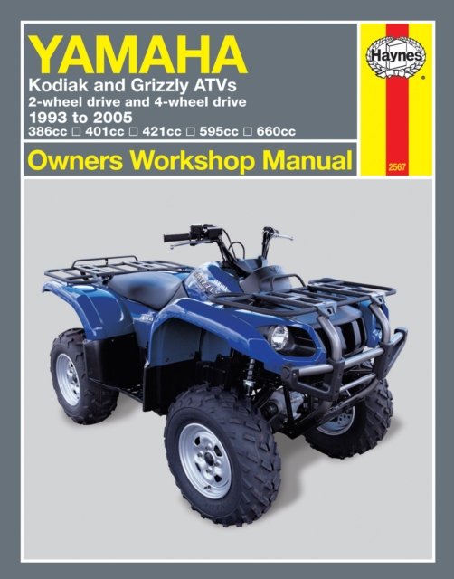 Yamaha Kodiak & Grizzly ATVs (93 - 05) Haynes Repair Manual
