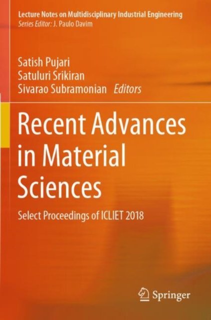 Recent Advances in Material Sciences