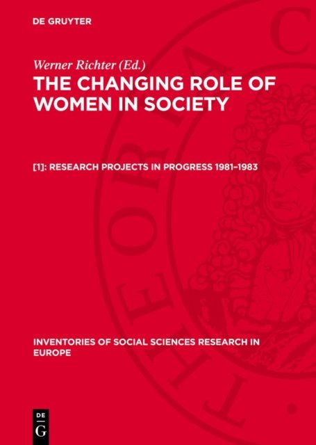 Research Projects in Progress 1981–1983