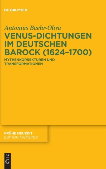 Venus-Dichtungen im deutschen Barock (1624–1700)