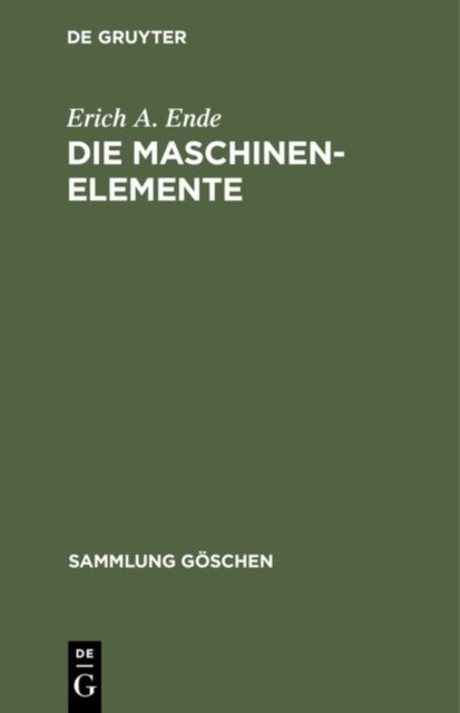 Maschinenelemente