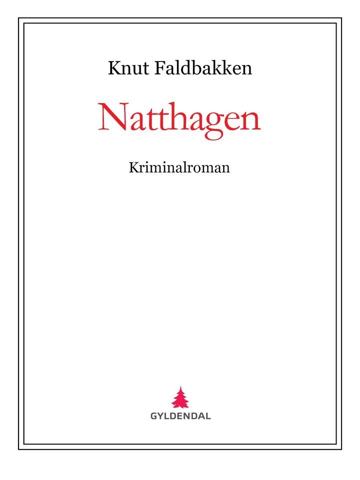 Natthagen - kriminalroman