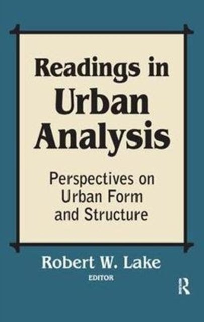 Readings in Urban Analysis