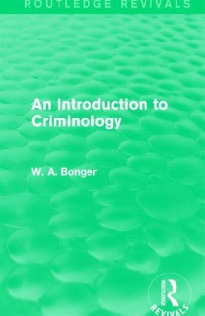 An Introduction to Criminology