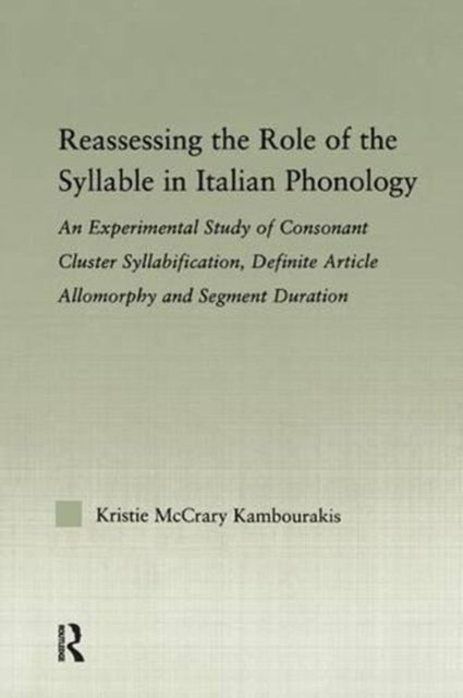 Reassessing the Role of the Syllable in Italian Phonology