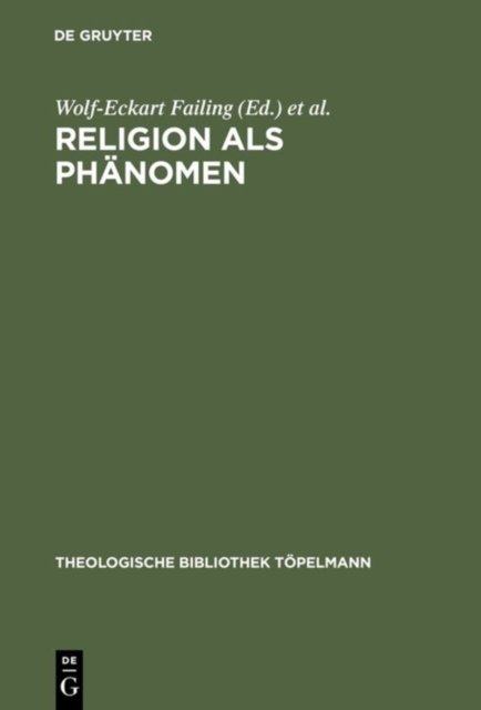 Religion als Phanomen