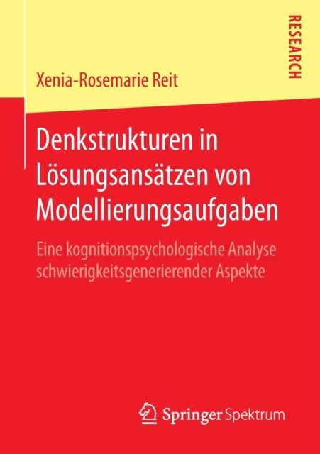 Denkstrukturen in Losungsansatzen von Modellierungsaufgaben