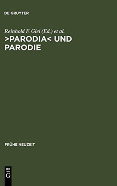 >Parodia< und Parodie