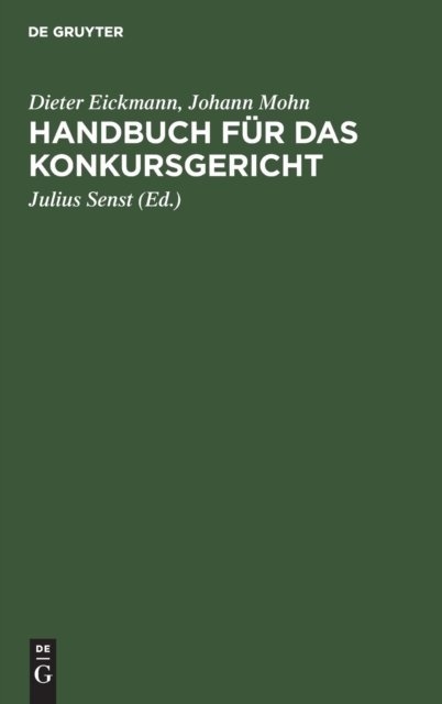 Handbuch für das Konkursgericht