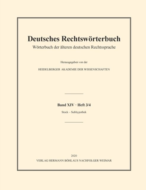 Deutsches Rechtsworterbuch