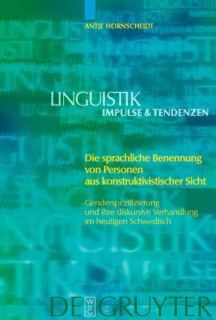 sprachliche Benennung von Personen aus konstruktivistischer Sicht