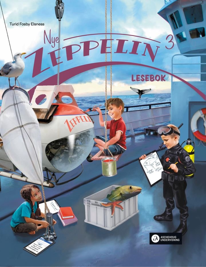 Nye Zeppelin 3 - Lesebok : norsk for barnetrinnet