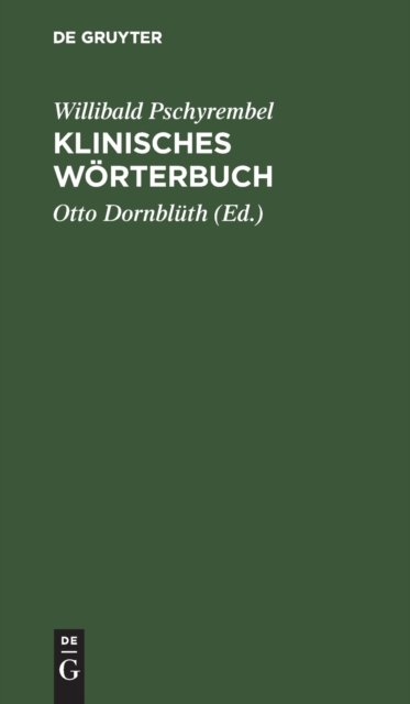 Klinisches Worterbuch
