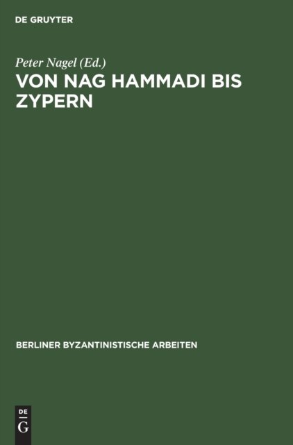 Von Nag Hammadi Bis Zypern