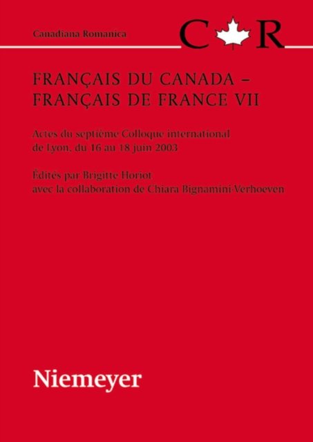 Francais du Canada - Francais de France VII