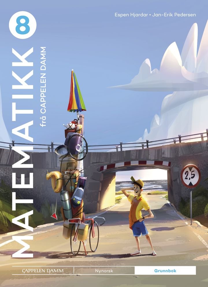 Matematikk 8 frå Cappelen Damm - Grunnbok