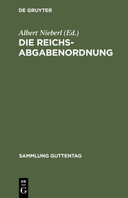 Reichsabgabenordnung