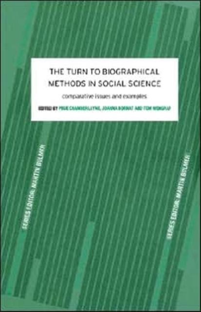 The Turn to Biographical Methods in Social Science