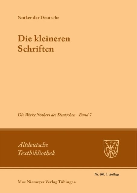 kleineren Schriften
