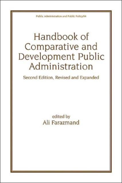 Handbook of Comparative and Development Public Administration