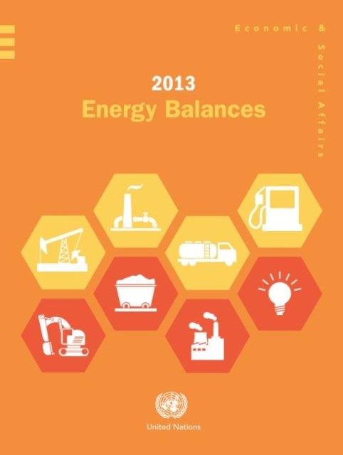 2013 Energy Balances