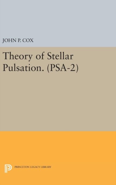 Theory of Stellar Pulsation. (PSA–2), Volume 2