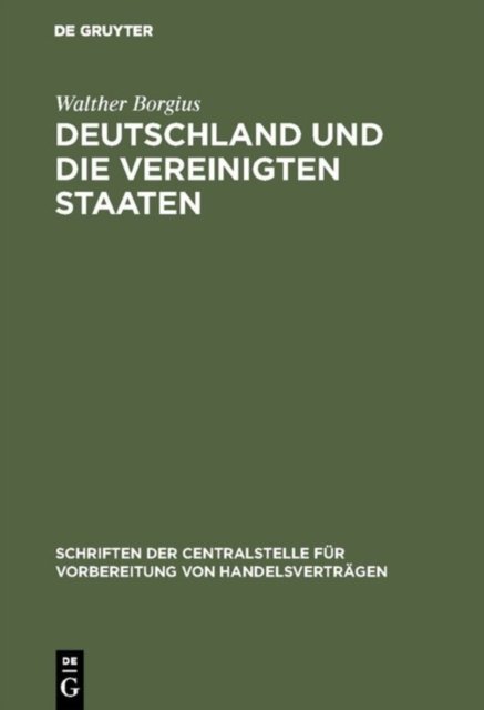 Deutschland Und Die Vereinigten Staaten
